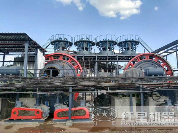重選生產(chǎn)現(xiàn)場(chǎng)