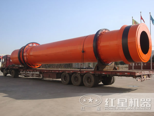 紅星機(jī)器粉煤灰烘干機(jī)發(fā)貨實(shí)拍圖