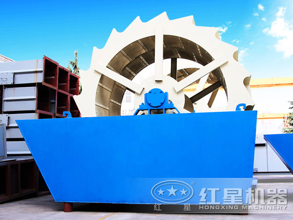 洗砂機(jī)設(shè)備實(shí)拍