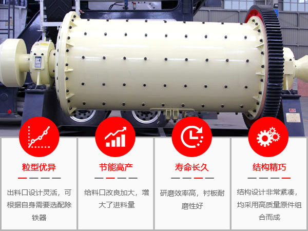 節(jié)能球磨機突出選礦效果