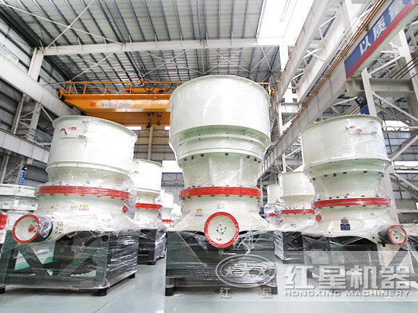 液壓圓錐式破碎機(jī)設(shè)備實(shí)拍