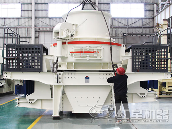 紅星鋁礬土制砂機設備廠區(qū)