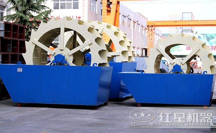雙輪洗砂機(jī)設(shè)備廠區(qū)實(shí)拍
