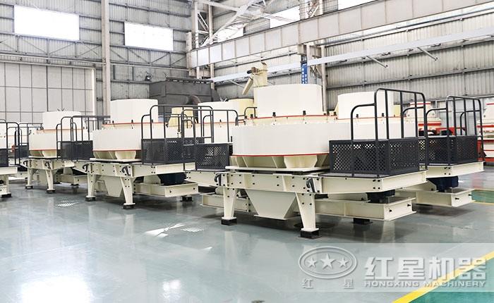 輝綠巖制砂機廠區(qū)
