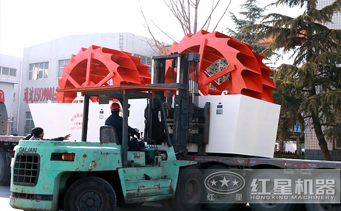 洗砂機(jī)裝車