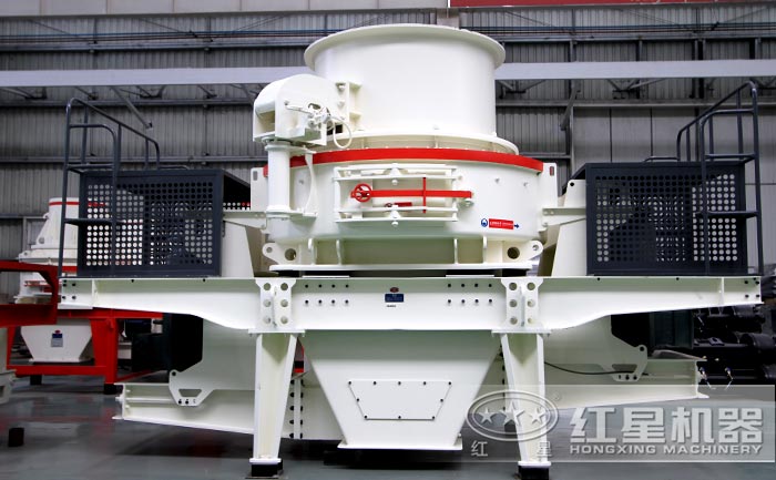 細(xì)碎、制砂：沖擊式破碎機