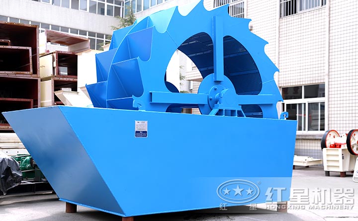 輪斗式洗砂機(jī)，洗凈度高達(dá)99%