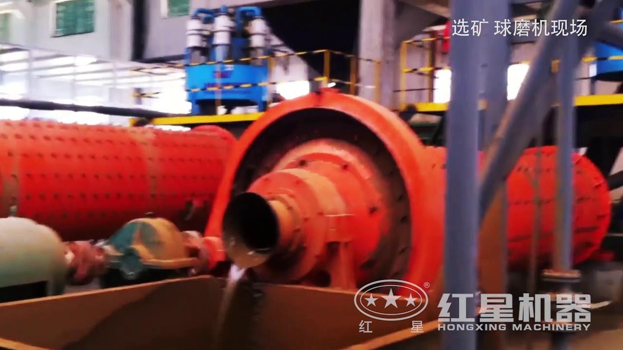 【高清實拍】選礦球磨機生產(chǎn)現(xiàn)場